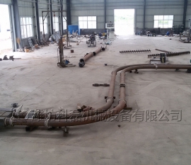 管鏈輸送機生產測試車間