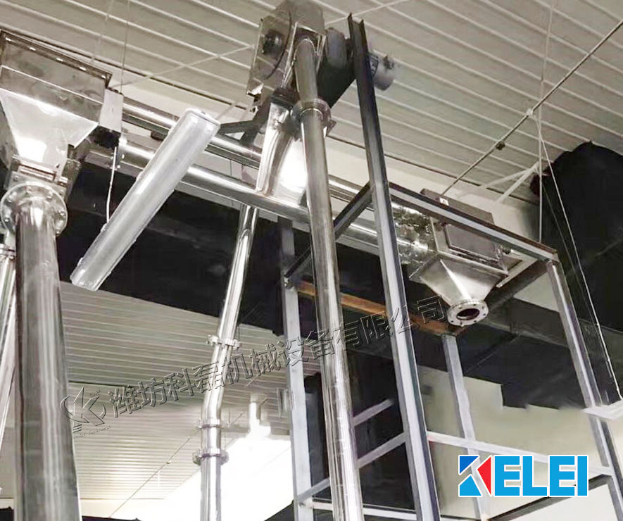 食品級(jí)管鏈輸送機(jī)