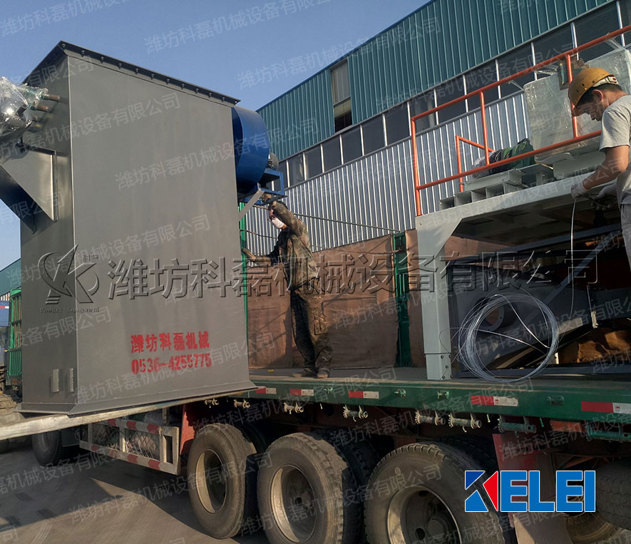 科磊噸袋包裝機發貨現場實拍 第2張 科磊噸袋包裝機發貨現場實拍 第2張