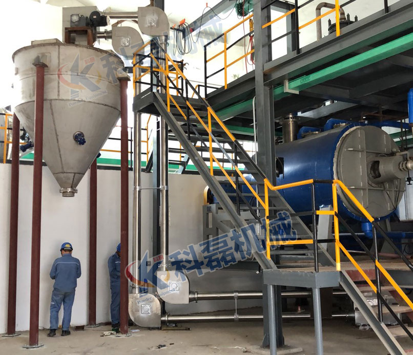 科磊不銹鋼管鏈輸送機客戶現(xiàn)場實拍 第1張