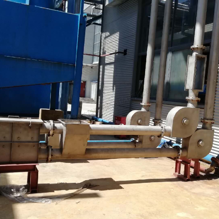 碳酸氫銨密閉管鏈輸送之路，無塵密封輸送設(shè)備，科磊碳酸氫銨管鏈輸送機(jī) 第2張